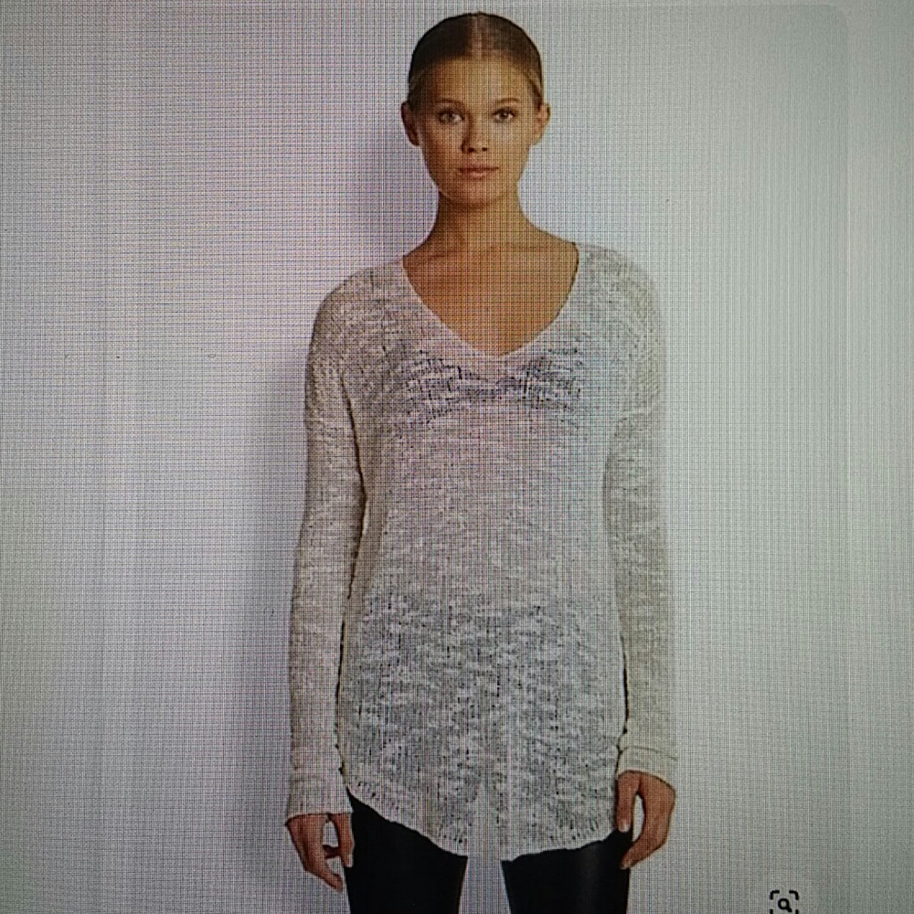 HELMUT LANG - silk open knit sweater